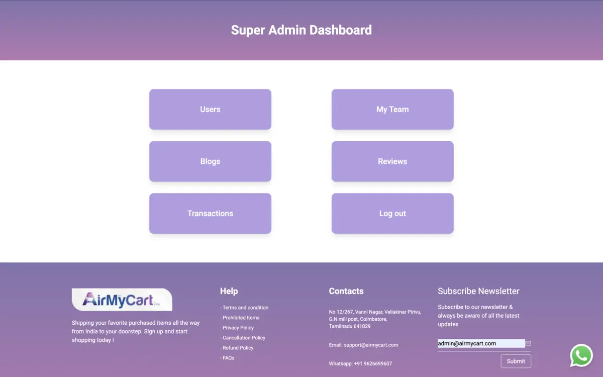 Air My Cart screenshot 2 of 7