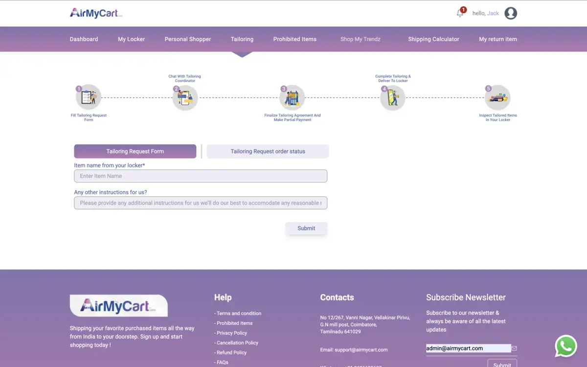 Air My Cart screenshot 6 of 7