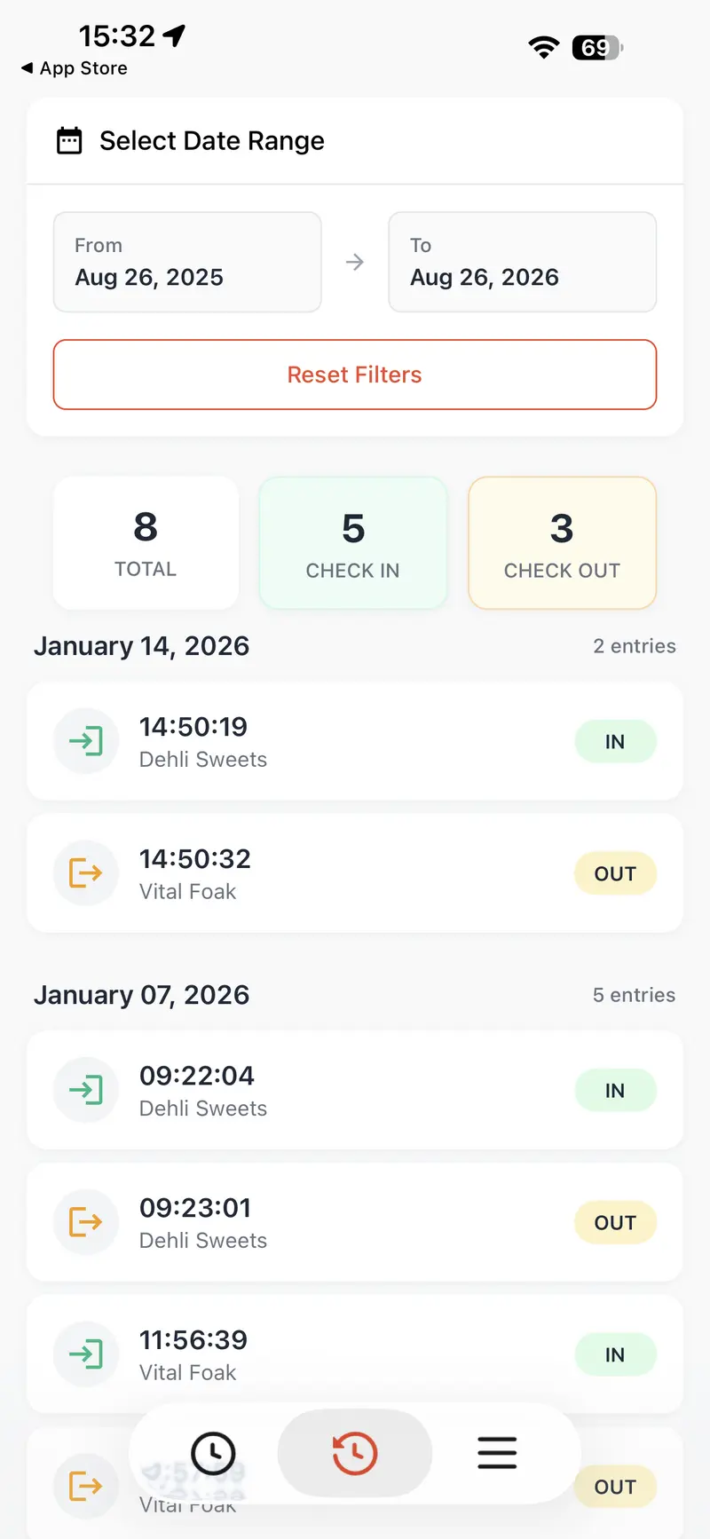 WorkAttend screenshot 3 of 4
